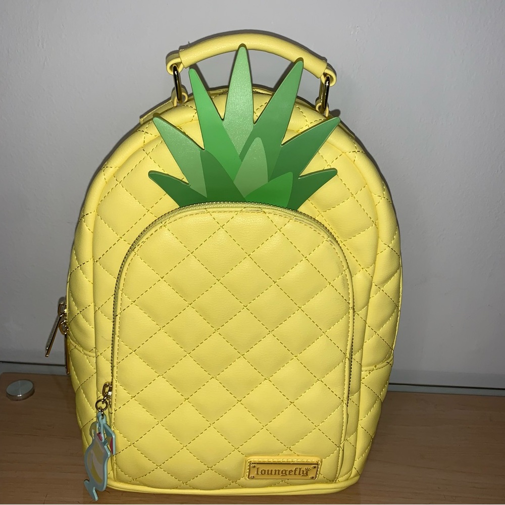 Loungefly Pineapple Pool Party Backpack New without Tags Disney